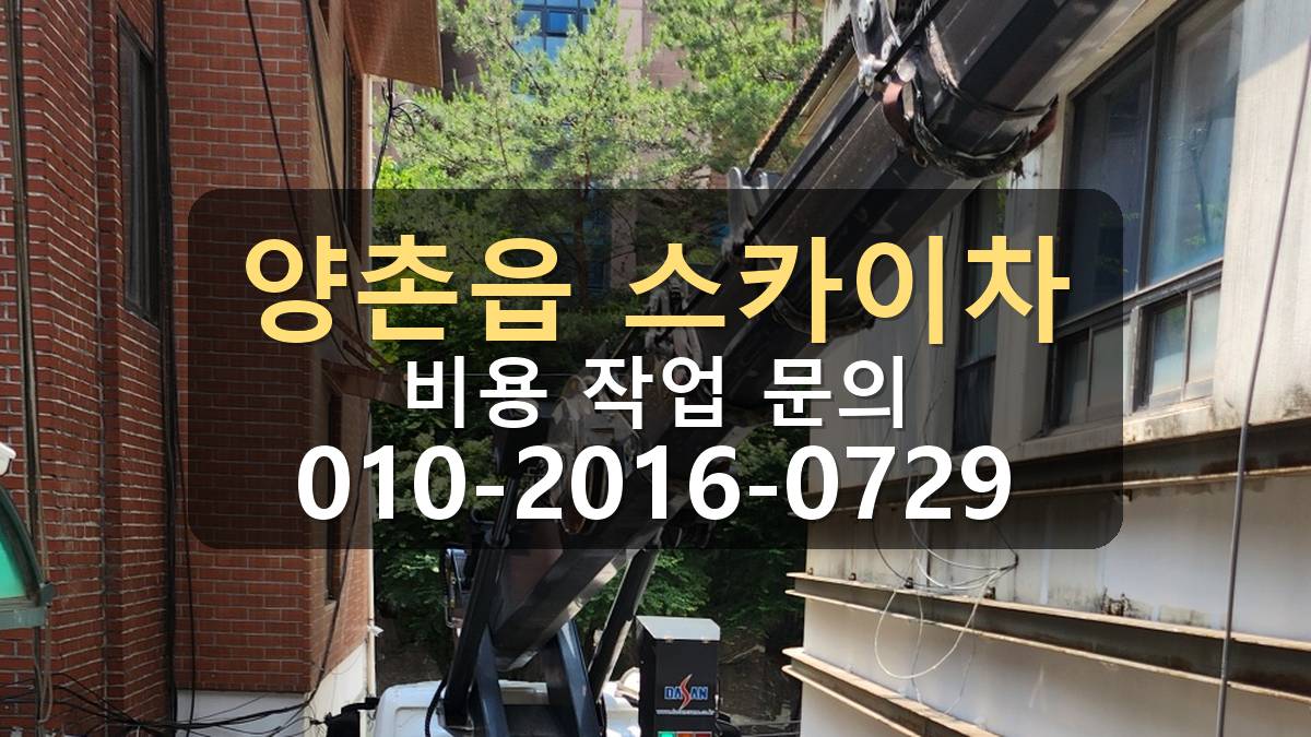 양촌읍 스카이차 차량 진입 위치 확인